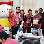 表彰式は市長にプレゼンテーターをしていただいた